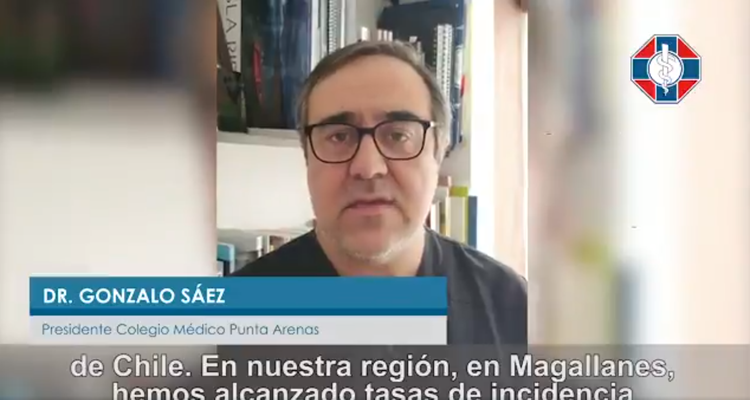 Colegio Médico Magallanes por altísima tasa de infectados: 