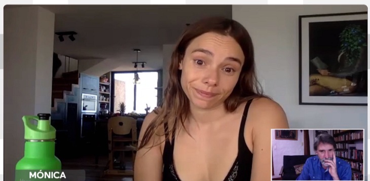 Hija de Gonzalo Valenzuela y María Gracia Omegna tuvo tierna aparición en 'Historias de Cuarentena'