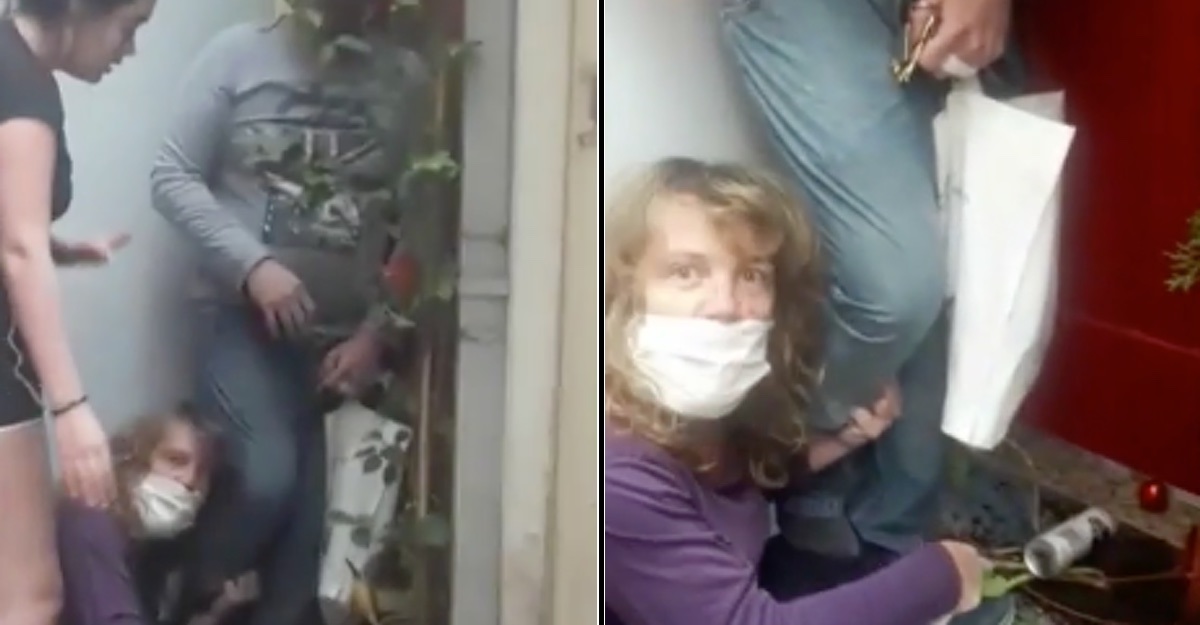 Le roció desfinfectante y la golpeó: enfermera sufrió ataque de vecino por trabajar en geriátrico