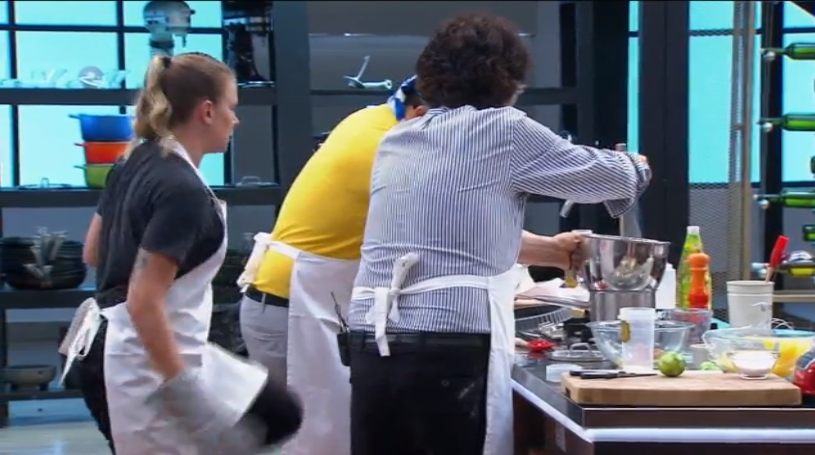 Ignacia Allamand se quemó