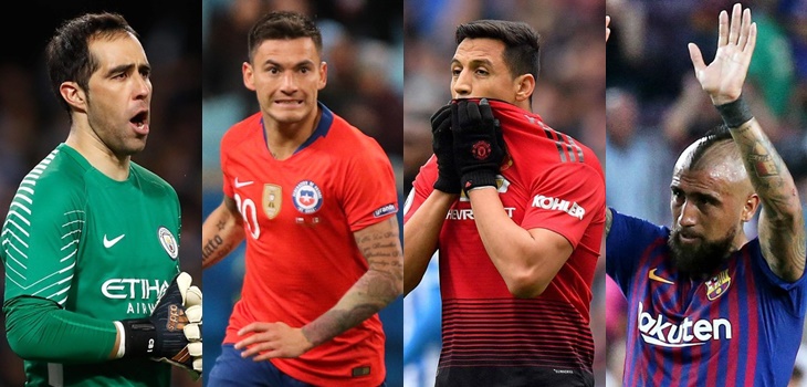 Mapa de los chilenos por el mundo: ¿en qué están los contratos de la figuras de la 'Roja'?