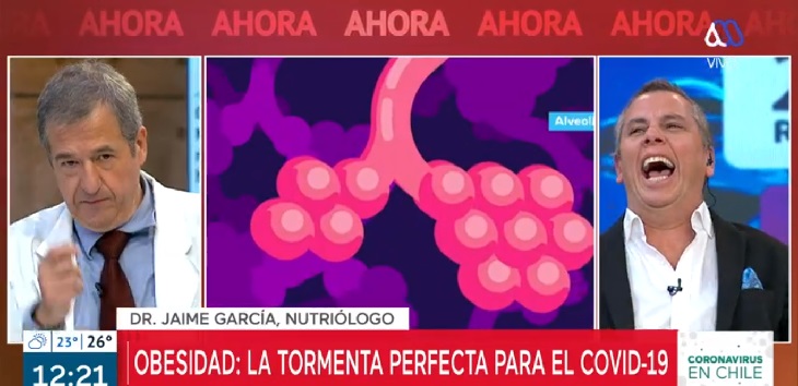 La curiosa comparación de nutriólogo para enseñar cómo comer que 'descolocó' a Viñuela en Mucho Gusto