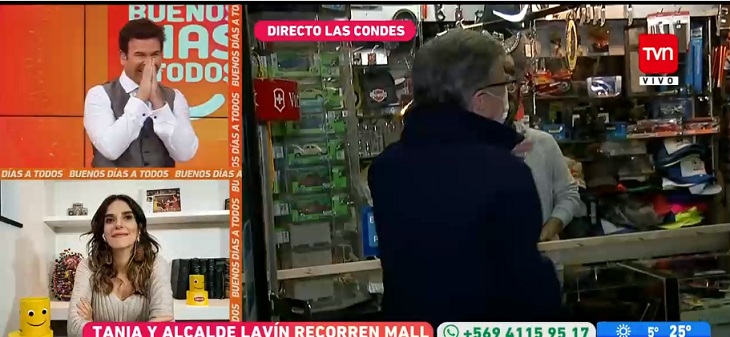 ¿Un sexshop?: Nacho Gutiérrez cometió error en vivo y generó cómica broma de Gino Costa