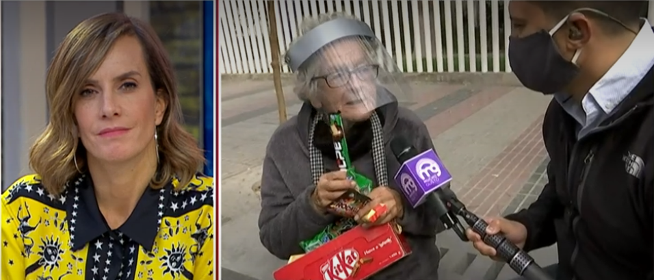 Mucho Gusto mostró caso de mujer de 81 años que vende dulces en semáforos: recibió ayuda de vecinos