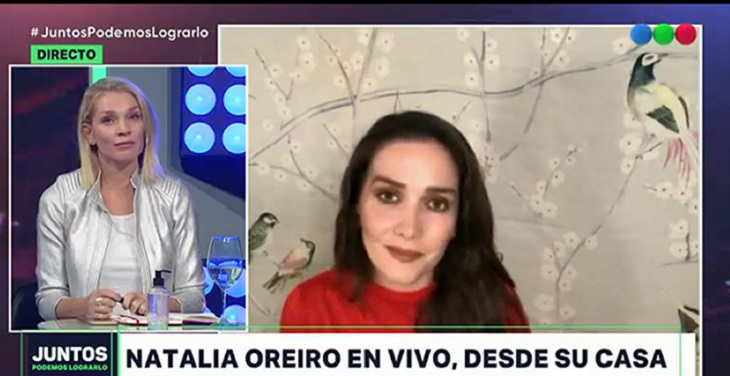 natalia oreiro juntos podemos lograrlo