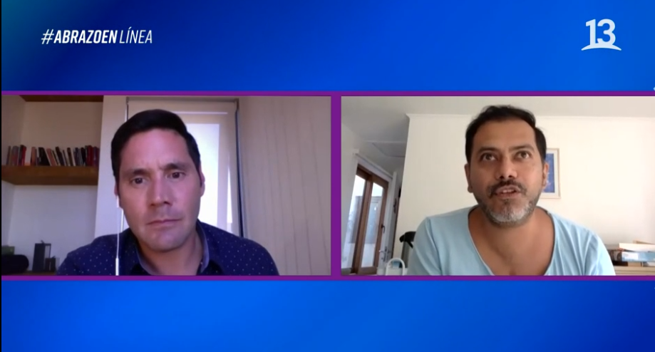 Pedro Ruminot confesó en 'Abrazo en línea' que su hijo y Alison Mandel casi mueren en el parto