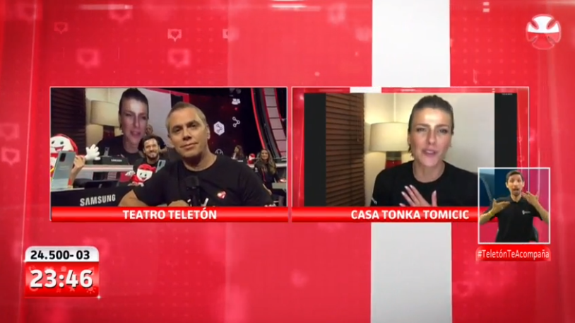 No salió como esperaba: Tonka vivió chascarro en Teletón por una (gran) falta de coordinación