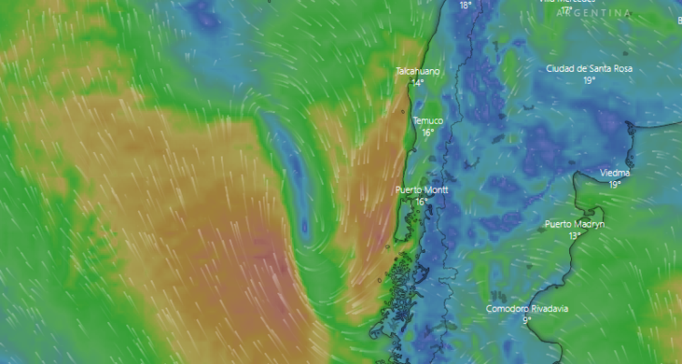 DGAC advierte potencial desarrollo de tornados locales en Ñuble y Bío Bío
