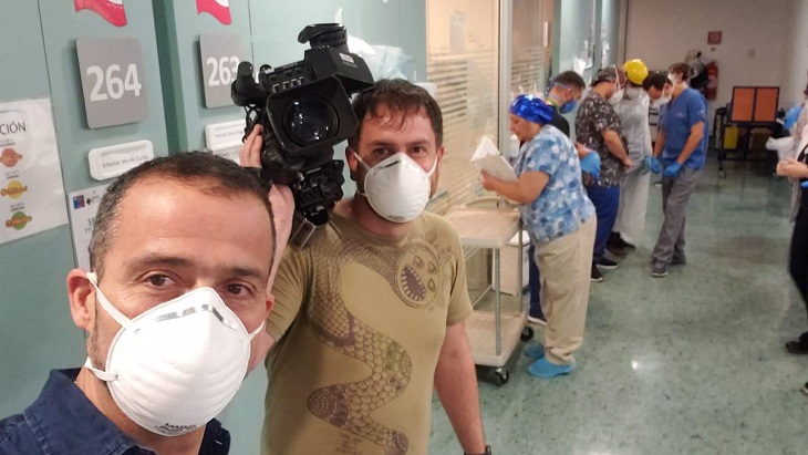 Iván Núñez y reportaje sobre cómo son las UCI de COVID-19: 