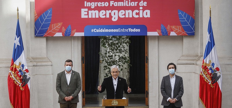 Piñera anuncia adelanto de entrega de Ingreso Familiar de Emergencia: revisa cómo solicitar el pago