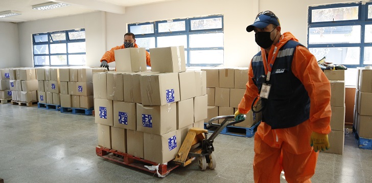 Sujetos asaltan camión con 3 toneladas de alimentos para cajas del Gobierno: fueron capturados