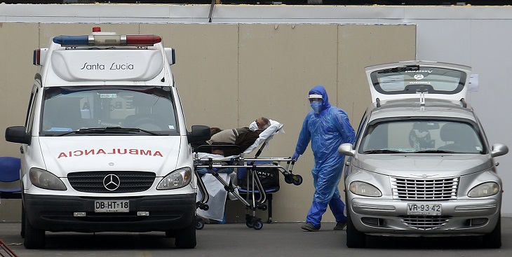 Chile logra nuevo peak diario de 49 víctimas a raíz del COVID-19 y total de casos aumenta a 86.943