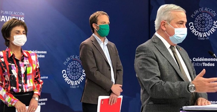 Cifra de nuevos contagiados por COVID-19 no baja de los mil diarios: total de casos llega a 25.972