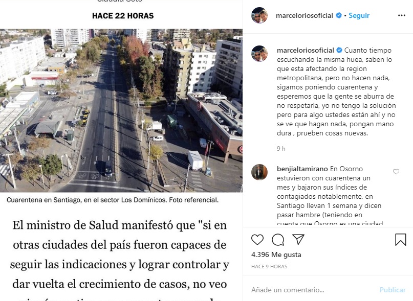 Marcelo Ríos | Instagram