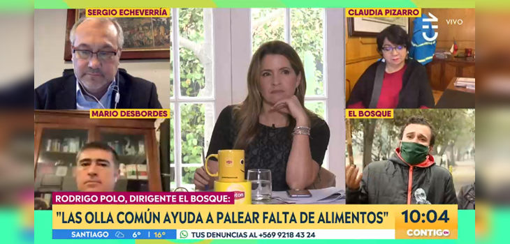 Dirigente de El Bosque por protestas y desmanes en la comuna: 