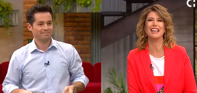 Humberto Sichel y conducir el matinal junto a su pareja Macarena Pizarro: 