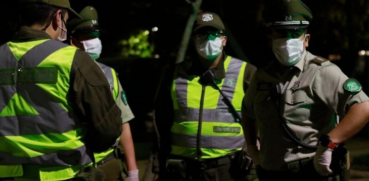 Detienen a cabo de Carabineros contagiado de COVID-19 por violar cuarentena obligatoria