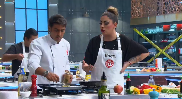 La dejó callada: Chris Carpentier lanzó broma a Botota en competencia de 