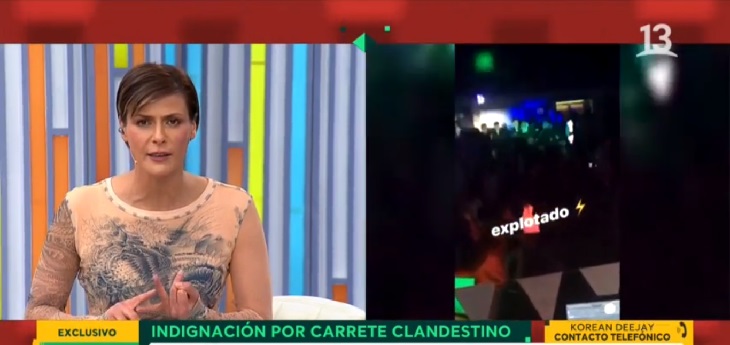La justificación de DJ para musicalizar masiva fiesta clandestina en Maipú: 