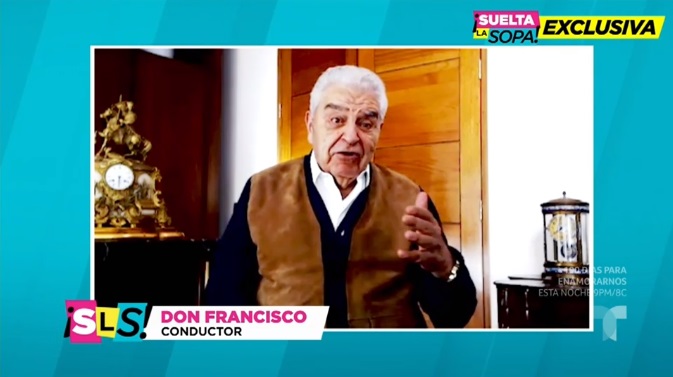 don francisco reaparece en tv