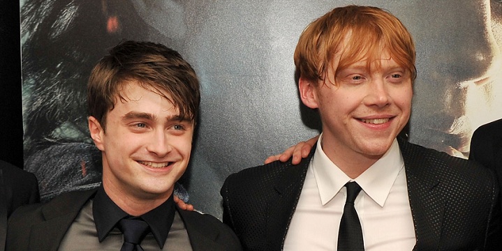 La reacción de Daniel Radcliffe al enterarse que Rupert Grint fue padre y que quizá te identifique