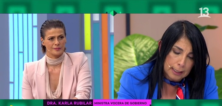 Karla Rubilar lloró en 'Bienvenidos' con foto de sus hijos y saludo de su madre: 