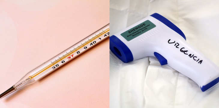 ¿Cuál es mejor? Experta explicó diferencias entre termómetros infrarrojos, digitales y de mercurio