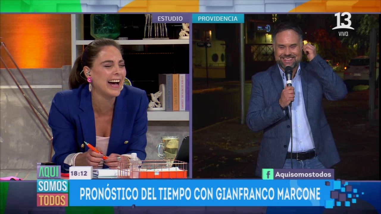 Ángeles Araya y Gianfranco Marcone