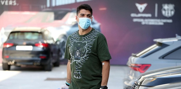 Luis Suárez recibió fuertes críticas por supuesto sobrepeso: respondió con ayuda de su esposa