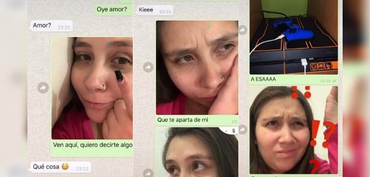 Hombre dedica más tiempo a su PlayStation que a su novia y ella se lo hizo saber con hilarante video