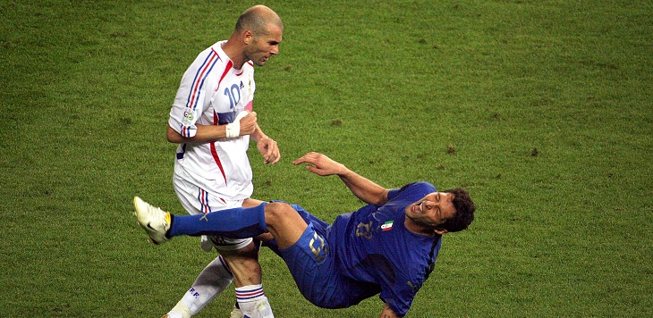 Materazzi reveló insulto a Zidane que gatilló violento cabezazo en la final de Alemania 2006
