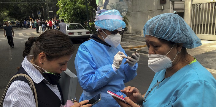 Terremoto de 7.4 azota a México: impactantes registros dan cuenta de la intensidad del sismo