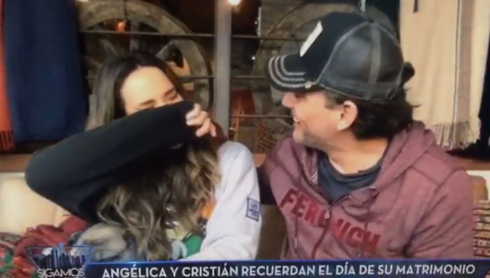 angelica castro y cristian de la fuente