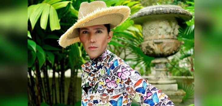 Padre de Di Mondo apareció en 'Hola Chile' con tierno saludo para su hijo: emocionó al fashionista