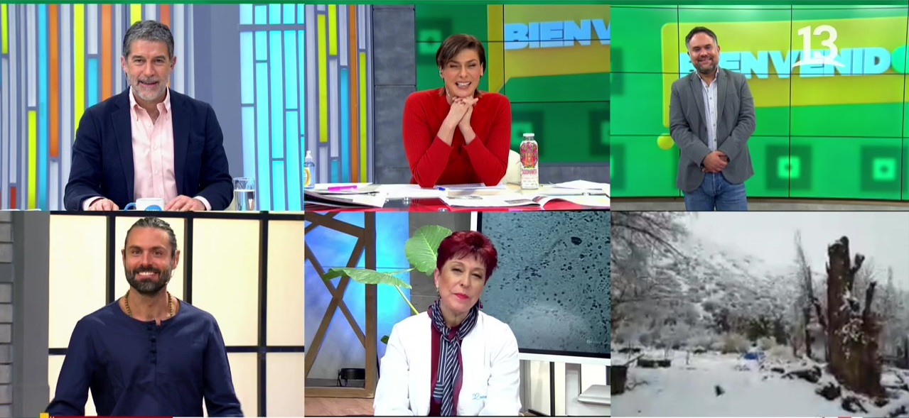 Tonka Tomicic sacó risas en Bienvenidos con comentario a vecino de Cajón del Maipo