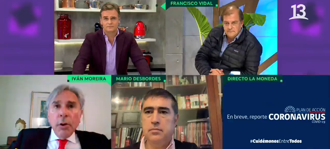 El tenso cruce de Iván Moreira con Amaro Gómez-Pablos en 'Bienvenidos': 