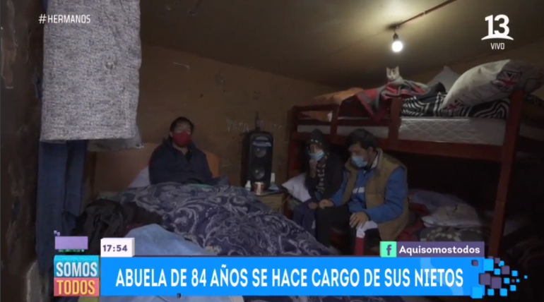 'Aquí Somos Todos' mostró duro caso de abuela que cuida a nietos con autismo: madre tendría COVID-19