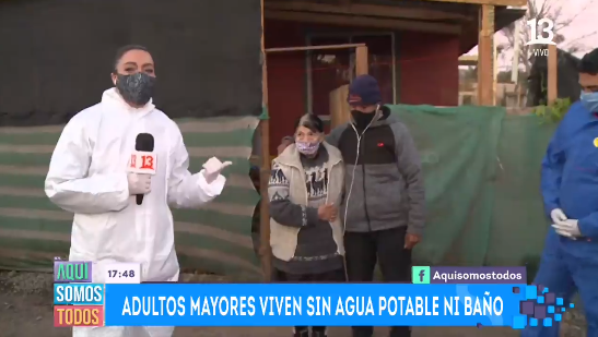 Aquí Somos Todos mostró indignante caso de pareja de adultos mayores