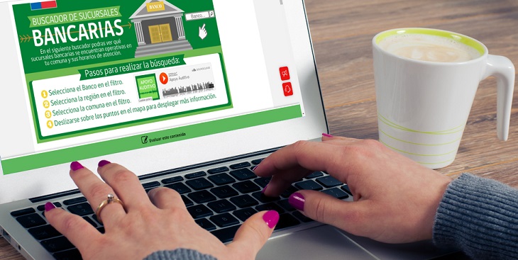 Sernac habilita buscador de sucursales bancarias disponibles para evitar salir desde casa