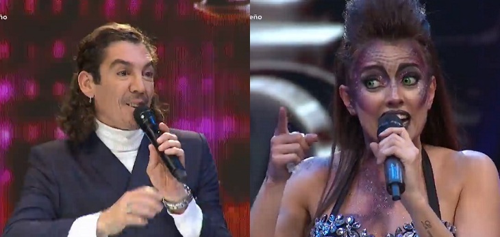 Felipe Ríos y Yamila Reyna tuvieron tenso cruce en 'Bailando': ella se fue enojada y no se despidió