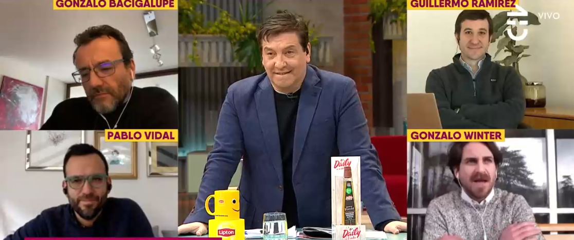 El incómodo cruce entre diputado Winter y JC Rodríguez tras crítica por falta de paridad en matinal