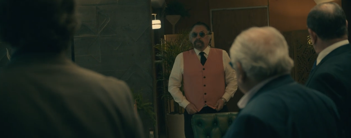 la larga lista de actores chilenos que aparece en El Presidente