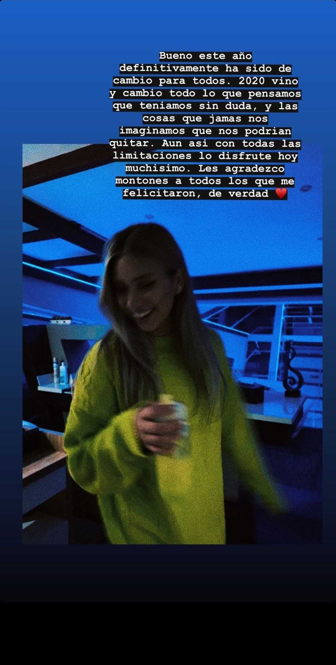 Constanza Ríos de cumpleaños