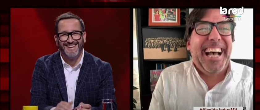 Eduardo Fuentes troleó al alcalde Daniel Jadue tras 'amena' entrevista en Mentiras Verdaderas