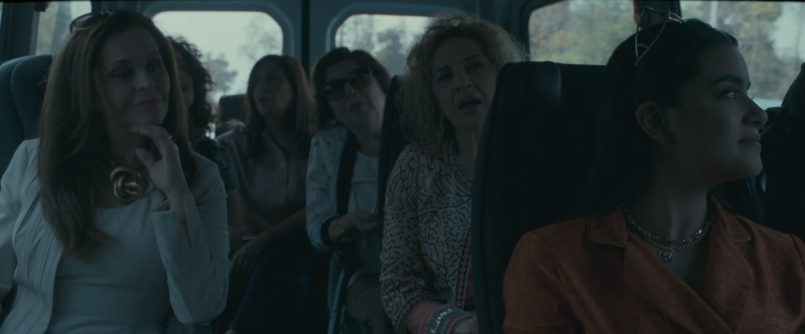 la larga lista de actores chilenos que aparece en El Presidente