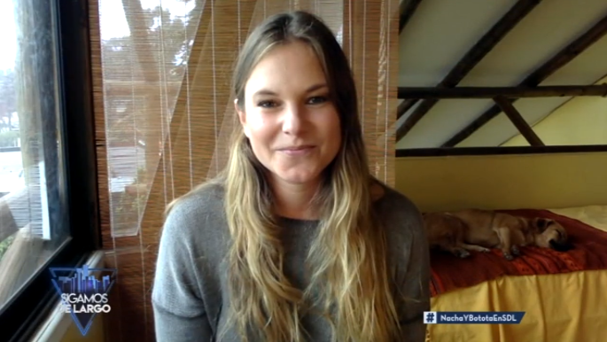 Ignacia Allamand se sorprendió con especial mensaje de su padre en 