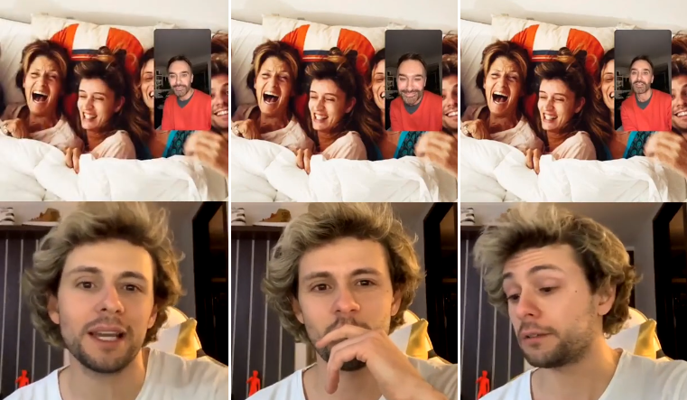 Joaquín Méndez se emocionó en Live