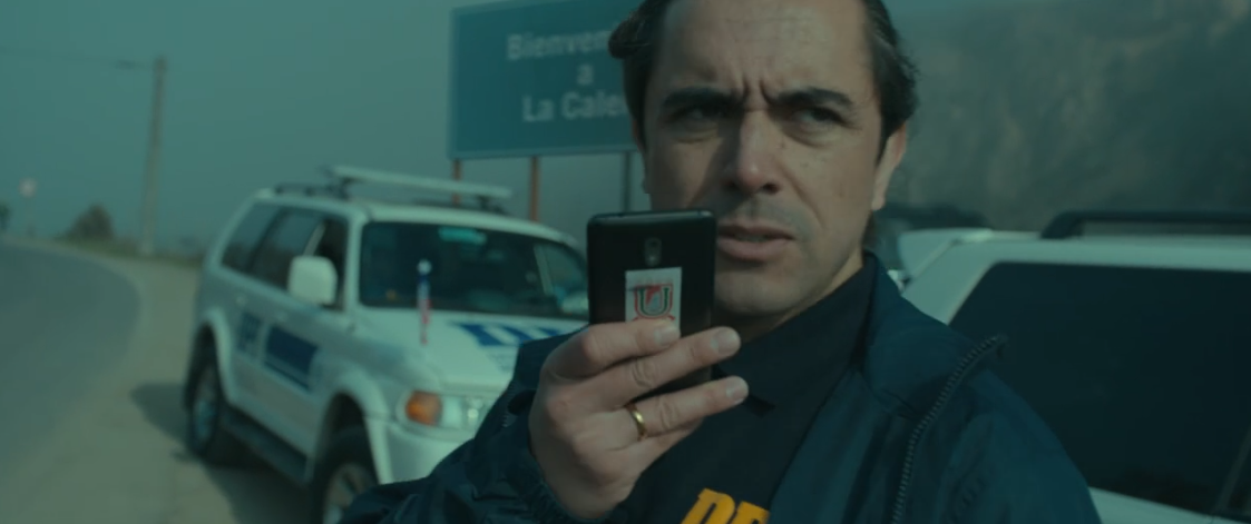 la larga lista de actores chilenos que aparece en El Presidente