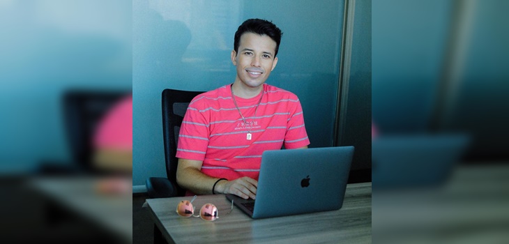 Luis Pedraza se renueva desde la cuarentena: grabó su último tema encerrado en su walking closet