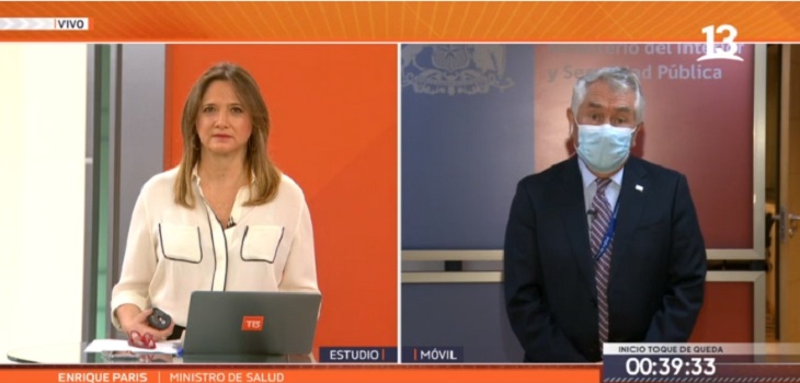 Ministro Paris y gestión ante el COVID-19: 